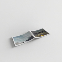 Haute Qualité Personnalisé Impression Offset Catalogue Brochure Livret Magazine avec Reliure Parfaite Usine En Gros