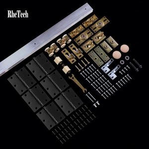 Kit de Herrajes WEKIS para Puertas Correderas Ocultas, Reforzado con Acero, para Marcos de Madera, con Tornillos para Rieles Deslizantes - Uso Comercial/Residencial - Product Image 4