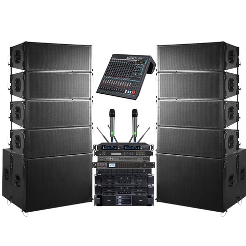 Hot Sale Indoor Outdoor Line Array Sound System - 10 Inch
