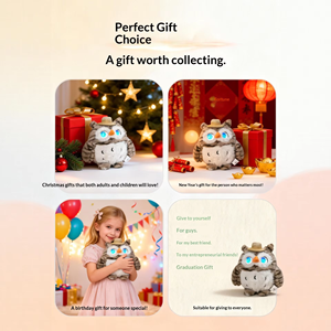 Juguete de Peluche, Compañero <span class=keywords><strong>IA</strong></span>, Muñeca Interactiva que Habla para Niños, Aprendizaje Educativo, Práctica de Idiomas, Robot <span class=keywords><strong>IA</strong></span> para el Hogar y Viajes - Product Image 2