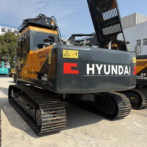 Excavatrice sur chenilles hydraulique Hyundai 220HD d'occasion de 20 tonnes, modèle 2024, moteur Cummins, pompe hydraulique MOOG, excellent état, Corée - Product Image 1