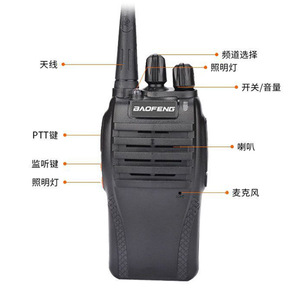 Radio analogique portable Baofeng BF-999S, portée 0-5 km, appareil de communication extérieur - Product Image 3