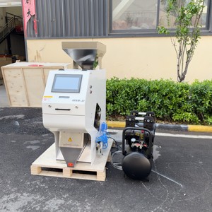 Machine de tri optique intelligente pour riz, grains de café et céréales avec valves d'éjection optiques IA - Product Image 6