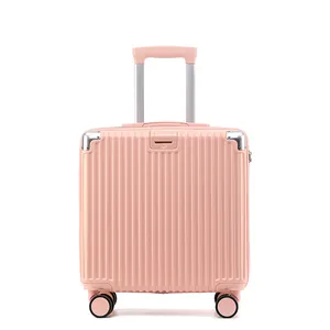 अनुकूलित सामान अनुकूलन योग्य रंग चार-पहिया कैरी-ऑन सामान ट्रॉली बैग हार्ड-शेल सूटकेस सेट