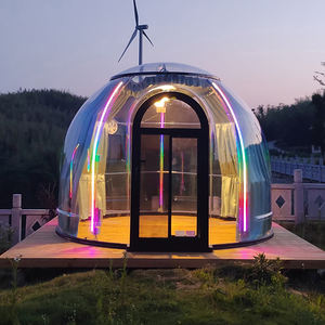 <span class=keywords><strong>Tente</strong></span> de salle à bulles pour glamping en plastique PC géodésique et bon marché pour l'extérieur - Product Image 6