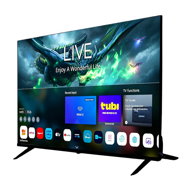 8K Smart TV & 4K UHD Frameless Design LED TV 24 32 43 50 55 65 70 75 85 100 110 Inch with Digital System Android 15.0 Smart TV