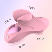 2025 Meistverkaufter Lebensmittelechter Silikon-Fingervibrator mit 9-Gang-Vibration & 100% Wasserdichtes Erwachsenen-Sexspielzeug für Paare