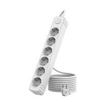 Vente chaude 6 barrettes d'alimentation secteur sans ports USB 16A rallonge pour prise de marché ue corée allemagne nom du produit