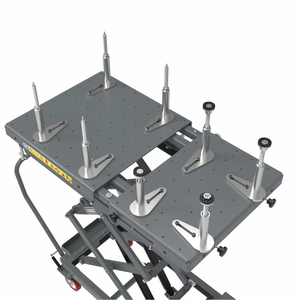 Hauvrex Smart Risen 1,2 Professional Ev Battery <span class=keywords><strong>Lift</strong></span> Mesa elevadora móvil para montaje de batería EV y elevación de tren motriz - Product Image 5