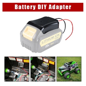 Adaptateur de batterie pour batterie au lithium DEWALT 20V, connecteur de montage, support, adaptateur de roues électriques, <span class=keywords><strong>outils</strong></span> de bricolage, jouets RC - Product Image 6