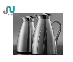 Chine usine <span class=keywords><strong>pas</strong></span> cher prix vide <span class=keywords><strong>thermos</strong></span> cafetière avec revêtement en verre et placage coloré pour la famille - Product Image 1