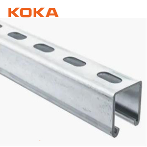 Hot bán unistrut p1000t 1-5/8 "x 1-5/8" 10ft 12 đo HDG nửa khe rãnh strut kênh - Product Image 1