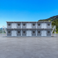 Maison conteneur préfabriquée sur mesure JHCE, design moderne, logement conteneur amovible de 20 pieds, appartement dortoir, démontable