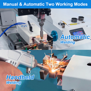 Nouvelle machine de soudage laser à fibre automatisée YT, facile à utiliser, haute précision, manuelle et automatique, pour le soudage des lames de couteaux à découper en acier - Product Image 4