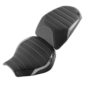 Housse de siège en cuir XXUN pour conducteur et passager de moto <span class=keywords><strong>KAWASAKI</strong></span> Ninja <span class=keywords><strong>H2</strong></span> SX 2022-2025 – Coussin de siège passager anti-pression - Product Image 5