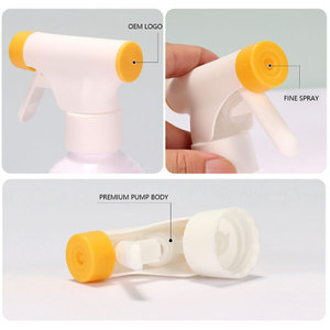 Pulvérisateur à gâchette rond en PP 28/410 de <span class=keywords><strong>1cc</strong></span> à prix réduit, personnalisé pour bouteilles de nettoyage domestique - Product Image 3
