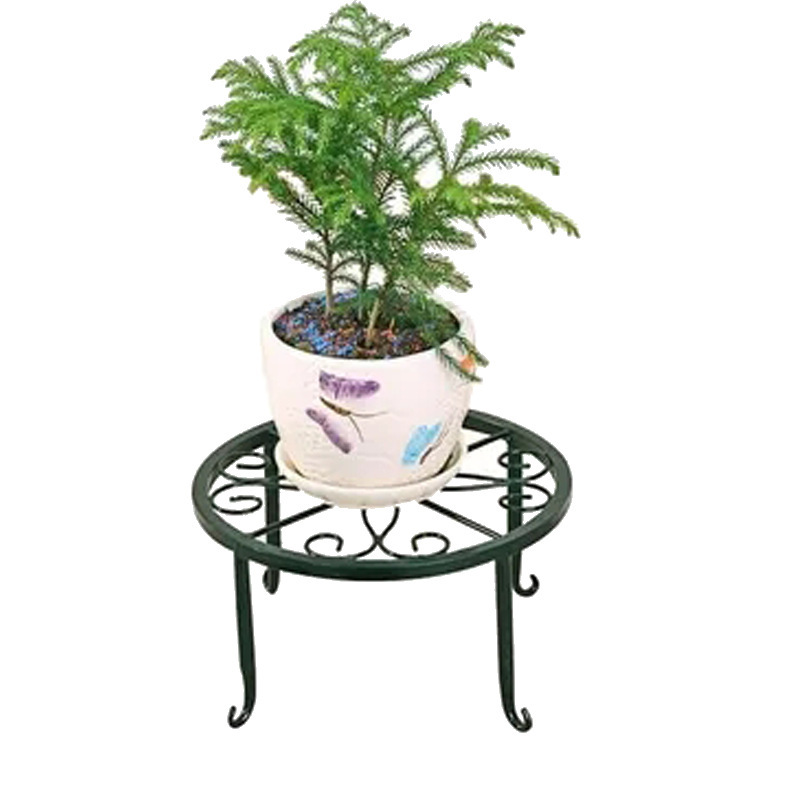 Lot De 5 Supports De Plantes En Métal Pour Intérieur Et Extérieur, Supports De Pots De Fleurs Pour Pots De Fleurs De Différentes Tailles, étagère En