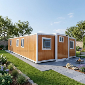 Casa Container Espandibile Moderna da 40 Piedi, Casa Mobile Prefabbricata di Lusso con <span class=keywords><strong>2</strong></span> Camere da Letto, Casa Pieghevole Prefabbricata per Abitazione - Product Image 3