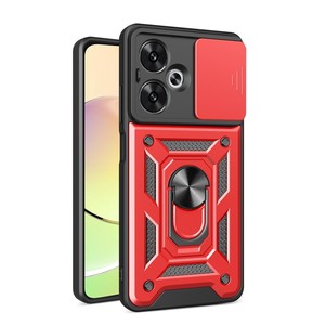 Custodia Protettiva Antiurto con Supporto e Anello per Xiaomi Redmi 13C 5G <span class=keywords><strong>Note</strong></span> 13 Pro Plus - Product Image 1