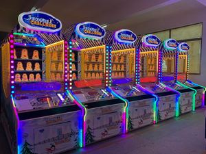 Máquina de Juego Arcade Operada con Monedas, Desafío del Muñeco de Nieve, Lanzamiento de Pelotas, Máquina de Diversión <span class=keywords><strong>para</strong></span> Niños y Adultos en Centros de Entretenimiento Familiar - Product Image 5
