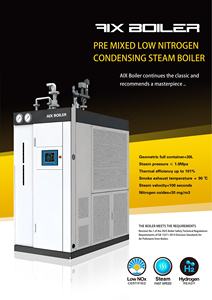 Automatische Voorgemengde Lage Stikstof Condenserende Gas Stoomgenerator Verticale Brandbuis Structuur Voor Industrieel Gebruik Laag - Product Image 3