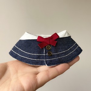 Ropa para muñecas de peluche de 17 cm, ropa azul marino, ropa para bebés, venta al por mayor, ropa para muñecas de 10 cm, capa, chal, ropa de moda para muñecas de juguete - Product Image 4