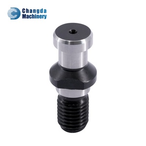 หัวจับเครื่องมือกลึงแบบ Collet Chuck พร้อมแกนดึง Mazak BT40 CAT40 SK40 พร้อมปุ่มล็อคและระบบหล่อเย็น - Product Image 6