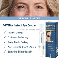 Crème Contour des Yeux Multi-Peptides au Silicate de Sodium – Soin Lissant pour les Lignes Fines et Sèches, Raffermissant, Réduit les Cernes, Nourrit la Zone Fatiguée des Yeux
