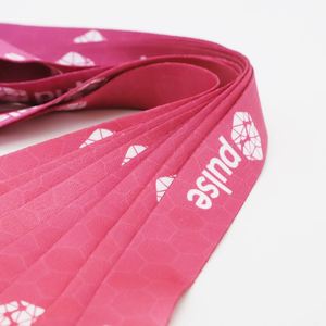 Porta Tarjetas de Identificación Personalizado con Logotipo, Correa de Sublimación con Doble Gancho para Personal Médico, Cordón de Poliéster - Product Image 3