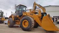 Chargeuse sur pneus Caterpillar 966H d'occasion de haute qualité, d'origine japonaise, puissante, avec système hydraulique, équipement de chargeuse sur pneus Cat 966H.