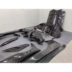 Vente flash, <span class=keywords><strong>prix</strong></span> direct d'usine, pièces de voiture de sport, kit carrosserie en fibre de carbone, lèvre de pare-chocs arrière pour <span class=keywords><strong>Lamborghini</strong></span> Aventador - Product Image 4