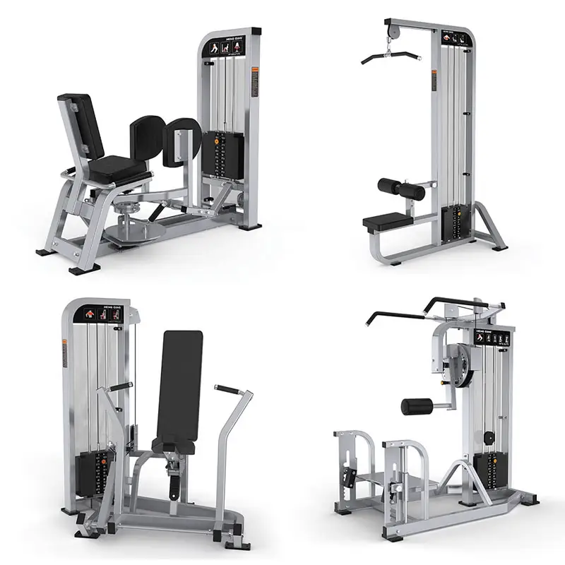 XOYOOU New arrival Commercial pin load selection machines Leg Extension Leg Curl Gym Equipment Seated Leg Curl Machine