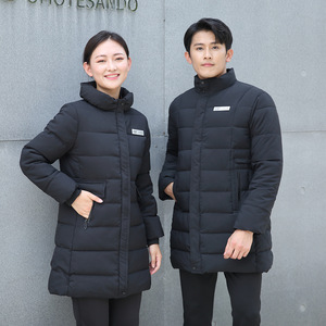 Chaquetas <span class=keywords><strong>de</strong></span> plumón y algodón para atuendo profesional <span class=keywords><strong>Ropa</strong></span> <span class=keywords><strong>de</strong></span> <span class=keywords><strong>trabajo</strong></span> y joyería elegante y ajustada <span class=keywords><strong>de</strong></span> longitud media <span class=keywords><strong>Ropa</strong></span> <span class=keywords><strong>DE</strong></span> <span class=keywords><strong>TRABAJO</strong></span> - Product Image 2