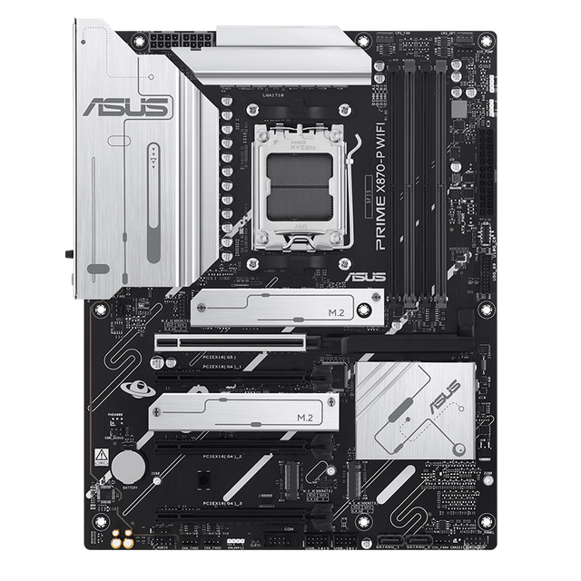New AM0 AM5 ATX Prime X870-P Desktop Computer Motherboard DDR5 Double Channel 256GB Overclock Built-in Wi-Fi PCIe5.0 X16