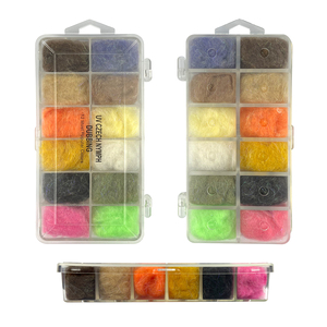 Matériel de pêche à la mouche, nymphes tchèques, doublure UV, pour la pêche en lac et en rivière - Collection de 12 couleurs, importé, fait à la main - Product Image 5