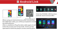 7 pouces Android Navigation 7 pouces écran tactile voiture Portable sans fil Apple Carplay Android Auto tablette voiture vidéo multimédia