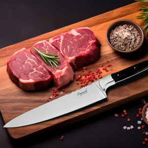Juego de <span class=keywords><strong>Cuchillos</strong></span> de Cocina Profesionales de 7 Piezas de Calidad Premium, Acero Inoxidable 420 S/S, Aptos <span class=keywords><strong>para</strong></span> Lavavajillas, Afilador, Cuchillo <span class=keywords><strong>para</strong></span> Frutas y Cuchillo <span class=keywords><strong>para</strong></span> Trinchar - Product Image 4