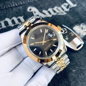 Soldes Exceptionnelles : Montre <span class=keywords><strong>de</strong></span> <span class=keywords><strong>Luxe</strong></span> Série Log, Mécanique, Artisanat Allemand, Acier Inoxydable, Style Affaires à Prix Réduit, Étanche 10m - Product Image 4