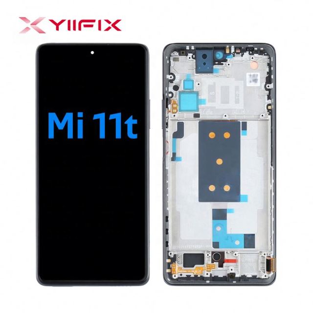 YIIFIX Super AMOLED Moblie Phone LCD Touch Screen for 11t/11t Pro Replacement with 1 Year Warranty