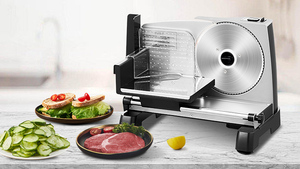 <span class=keywords><strong>Affettatrice</strong></span> <span class=keywords><strong>Domestica</strong></span> OEM per Carne Congelata, Pane e Formaggio, Macchina <span class=keywords><strong>Affettatrice</strong></span> per Prosciutto e Alimenti - Product Image 2