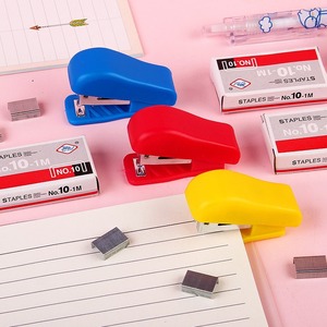 Mini Stapler Set No.10 50 Staples Student Stationery Office Supply - Product Image 4