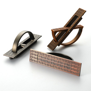 Vente directe d'usine poignée cachée bouton en aluminium pour porte coulissante <span class=keywords><strong>Invisible</strong></span> tiroir carré armoire porte meubles poignées boutons - Product Image 3