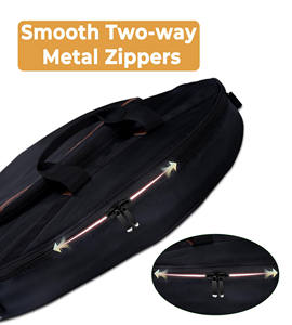 Échantillon gratuit JBK Sac de transport portable pour batterie de percussions 8 pouces x 7 pouces, pour batterie, instrument de musique, pochette de transport, sac de baguettes portable - Product Image 5