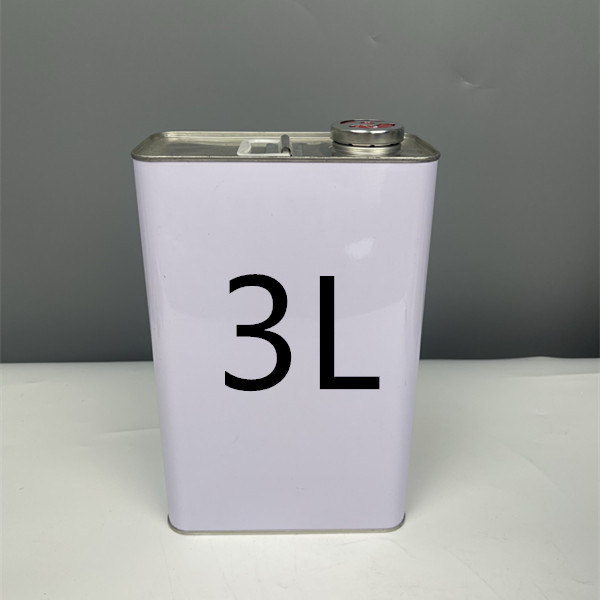 Пользовательские 3L F-Стиль квадратная прямоугольная краска Жестяная Банка квадратная жестяная Жесть материал винт сверху для аэрозольной офсетной печати прямой Китай