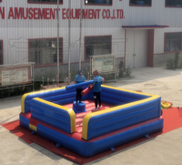 Jeux d'arène de gladiateur gonflables avec bâtons de poteau pour enfants et adultes, prix bon marché, Offre Spéciale
