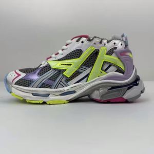 รองเท้าผ้าใบผู้ชายคุณภาพสูงสีดำ ดีไซน์เนอร์แฟชั่นลำลอง สไตล์วิ่ง - Product Image 4