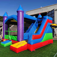 Château gonflable violet Hola / Trampoline gonflable / Maison de rebond Prix d'usine