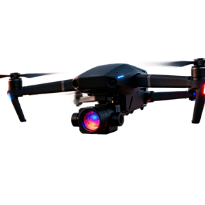 Caméra thermique compacte personnalisable à haute résolution et en temps réel pour la surveillance de sécurité par drone/UAV - Product Image 1