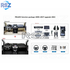 Kit de Carrocería RAYSEZE para <span class=keywords><strong>Toyota</strong></span> <span class=keywords><strong>Land</strong></span> <span class=keywords><strong>Cruiser</strong></span> <span class=keywords><strong>Prado</strong></span> J150 2010-2017, Kit de Consola <span class=keywords><strong>Interior</strong></span>, Actualización 2018-<span class=keywords><strong>2021</strong></span> LC150, Tablero de Instrumentos Antiguo a Nuevo - Product Image 6