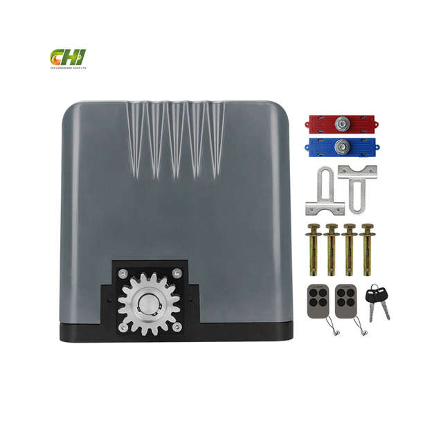 Modern Apartment A/C Fast Electric 24V DC LED Light Easy Operation Rolling Driveway Slide Gate Motor Sliding Gate Opener CHI